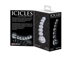 Icicles Numéro 66 Masseur transparent 1 pc