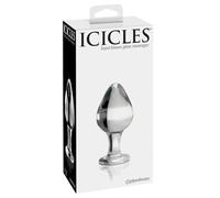 Pipedream Plug anal en verre Icicles N°25