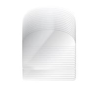 Icing Smoother - 5.91 Inch Cake Decorating Scrapers | Baking Smoothing Tools - Set of 20 Cake Scrapers with Non-Stick Easy-Grip for Precise Frosting Control, Ideal for Home & Professional Baking