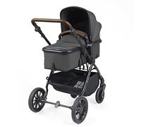 Ickle Bubba Cosmo 2-in-1 - Naissance à 22 kg (4 ans). Siège convertible, capuche UPF 50+, chauffe-pieds, tablier, housse pluie, sac à langer et tapis (Graphite)