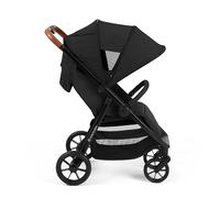 Ickle Bubba Stomp Stride Poussette - de la naissance à 22 kg, siège extra large, roues multi-terrain, housse de pluie et capuche UPF 50+ (minuit)