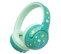 iClever BTH27 Casque pour tout-petits à partir de 2 ans - Certifié CPC, volume limité à 75/80dBA, 74H d'autonomie, Bluetooth 5.4, sans BPA, casque Bluetooth pour enfants avec cordon auxiliaire pour