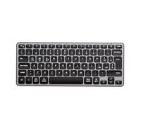 iClever Clavier Bluetooth compact clavier Mac sans fil (2,4 GHz+Bluetooth), disposition italienne QWERTY, rechargeable USB-C, ultra fin compatible avec Mac, pour MacBook Pro/Air/iMac, iPad, iPhone