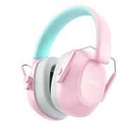 iClever EM01 Casque Anti Bruit Enfant Protection Auditive SNR 29dB Autisme | Taille Ajustable pour Tous les Âges, Pliable&Confortable, pour Concerts, Feux d'Artifice, Hypersensibilité