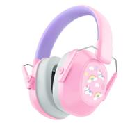iClever EM01 Casque Anti Bruit Enfant Protection Auditive SNR 29dB Autisme | Taille Ajustable pour Tous les Âges, Pliable&Confortable, pour Concerts, Feux d'Artifice, Hypersensibilité
