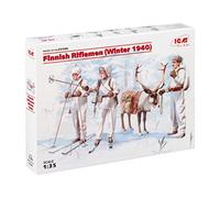 ICM 035566-1/35 WWII finlandais d'Infanterie Plastique modèle Kit