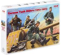 ICM Kit 035634 1/35 - Cavaliers de char allemands (1942-1945) - 4 figurines