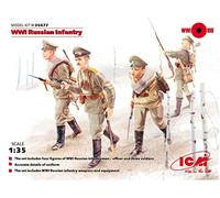 ICM Kit maquette plastique 035677 – Infanterie russe Première Guerre mondiale – 4 figurines – 1/35