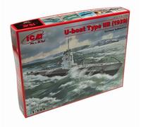 Icm 1/144 U-Boat Type Iib Wwii German Submarine 1939 # S009