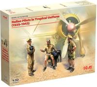 ICM 1:32 - Pilotes Italiens en Uniforme Tropical (1939-43)