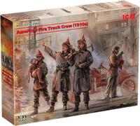 ICM 1:35 - American Fire Truck Crew (Années 1910) (Nouveaux moules)
