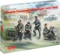 ICM 1:35 - Équipage du véhicule du Commandement Allemand (1939-42) 4 figues