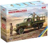 ICM 1:35 - G7107 & MG M1919A4 WWII WWII US Military Patrol