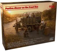 ICM Modèle 1/35 Camion de cuisine G7117 DS3532 avec figurine en plastique