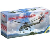 ICM Hélicoptère Sikorsky CH-54A 1:35 avec Bombe M-121