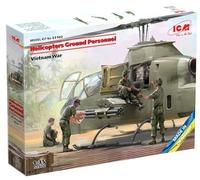 ICM 1:35 - Kit de modélisme d'hélicoptères au Sol (Guerre du Vietnam), ICM53102 Gris