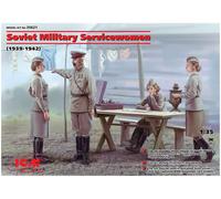 ICM 1:35 - Soviet Military Servicewoman (1939-42) 4 Figs