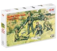 ICM – Équipage de char soviétique 1:35 (1943–1945) – 4 figurines