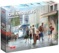 ICM 1:35 - Tchernobyl #5 Évacuation 5 figues