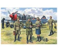 Sowjetische Piloten & Bodenpersonal 1943-45- 1:48e - Icm G