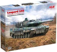 ICM Maquette 1:72 Léopard 2A6 Forces armées de l'Ukraine Vert olive