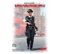 ICM 16009 MAQUETTE BRITISH POLICE FEMALE OFFICER 1/16