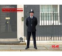 ICM 16011 MAQUETTE BRITISH POLICEMAN (100% NEW MOLDS) 1/16