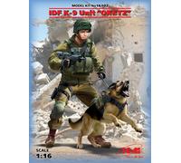 Idf K-9 Unitz oketz With Dog - 1:16e - Icm