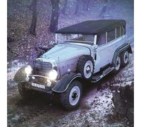 ICM 24012 - 1:24 Type G4 Soft Top WWII Voiture De Personnel Allemande - Neuf