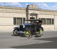 ICM 24052 - 1:24 Ford A Gangster Car - Neuf