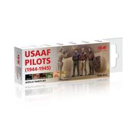 ICM 3012 - Kit de peinture acrylique pour pilotes USAAF (1944-1945)