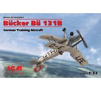 ICM Kit de modélisme Bücker Bü 131B Avion d'entraînement allemand Échelle 1:32 32031