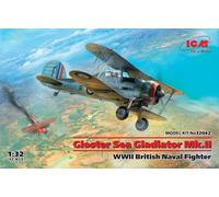 ICM 32042 - 1:3 2 Gloster Mer Gladiator Mk.ii ,WWII British Naval Fighter - Neuf