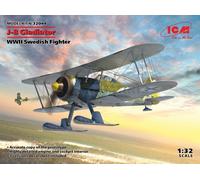 ICM 32044 1/32 J-8 Gladiator, WWII Suédois Fighter