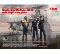 (ICM32045) - ICM 1:32 - Gloster Sea Gladiat or MK.II w/ Royal Navy Pilot