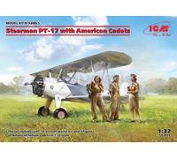 ICM - Stearman PT-17 (ICM32051) - 1:32 - avec des cadets américains