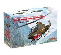 Maquette Hélicoptère Ah-1g Cobra (late Production) Us Attack Helicopter Icm 320