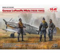 ICM 32101 - 1:3 2 Allemand Luftwafe Pilotes (1939-1945)(3 Figu - Neuf