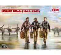 ICM 32104 - 1:32 Pilotes De L'USAAF (1941-1945) (3 Figurines) - Neuf