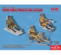 ICM Maquette Pilotes alliés avec cockpit WWII – 1/32 – ICM 32112