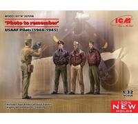 ICM 32116 1/32 "Photo À Se Souvenir", Pilotes De L'USAAF (1944-1945)