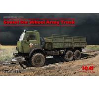 ICM 35001 1/35 Camion Militaire Soviétique À Six Roues (100% Nouvelles Moulages)
