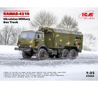 ICM - Maquette Camion Kamaz-4310 Ukrainian Military Box Truck |icm|35004| 1:35 Maquette Char Promo