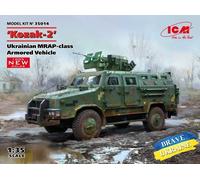 ICM 35014 Kit 1:35 Kozak-2 Véhicule blindé MRAP Ukrainien