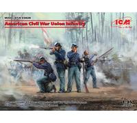 ICM 35020 - 1:35 Infanterie De L'Union De La Guerre Civile Américaine - Neuf