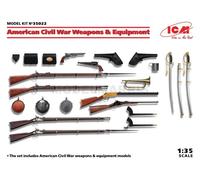 ICM 35022 1/35 Armes Et Équipements De La Guerre Civile Américaine