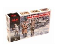 ICM 35051 MAQUETTE SOVIET INFANTRY WW2 1:35