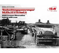 ICM 35105 1/35 'Beobachtungspanzerwagen' Sd.Kfz.251/18 Ausf.a, Allemand WWII