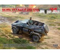 ICM 35111 1/35 Sd.Kfz. 247 Ausf.B Avec Équipage