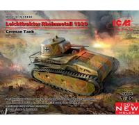 ICM 35330 1/35 Leichttraktor Rheinmetall 1930, German Tank (100% New Moules)